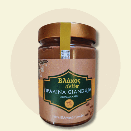 Πραλίνα Τζιαντούγια Χωρίς Ζάχαρη 330gr